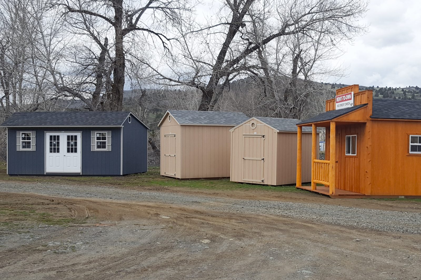 Sheds for Sale in John Day Oregon Countryside Sheds