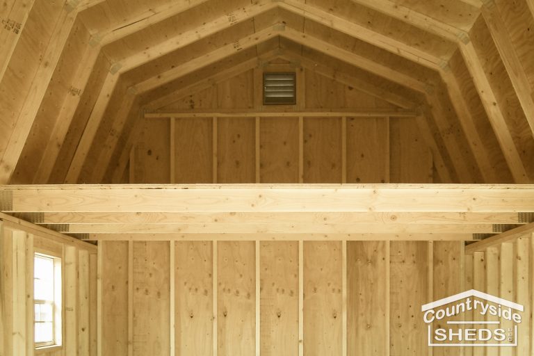 loft on high barn shed 3