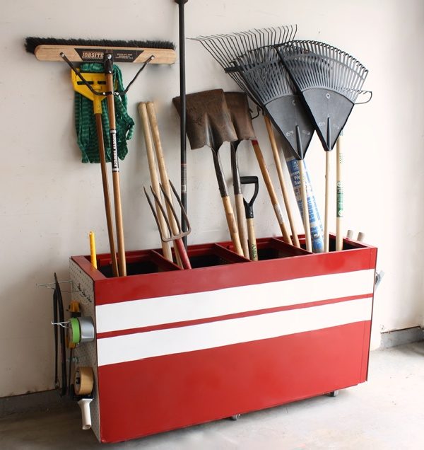 garden storage cabinet