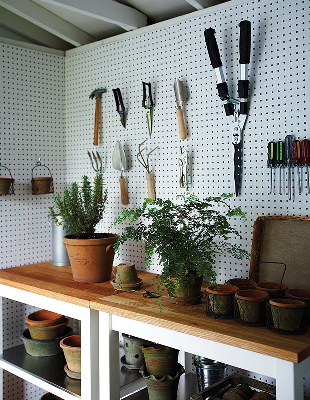 potting garden storage shed