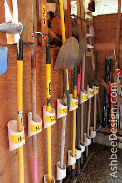 pvc garden storage