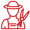 garden shed portable storage icon
