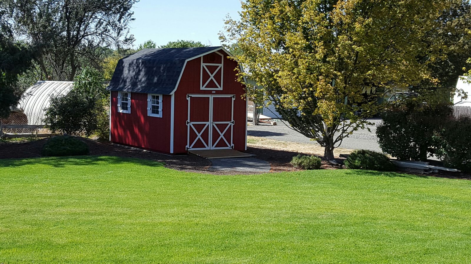 Spacious Prefab Barn Sheds in Oregon (2019 "Tall Barn" Model)