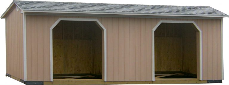 horse loafing shelters