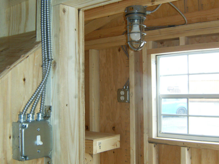 electrical package for hen house